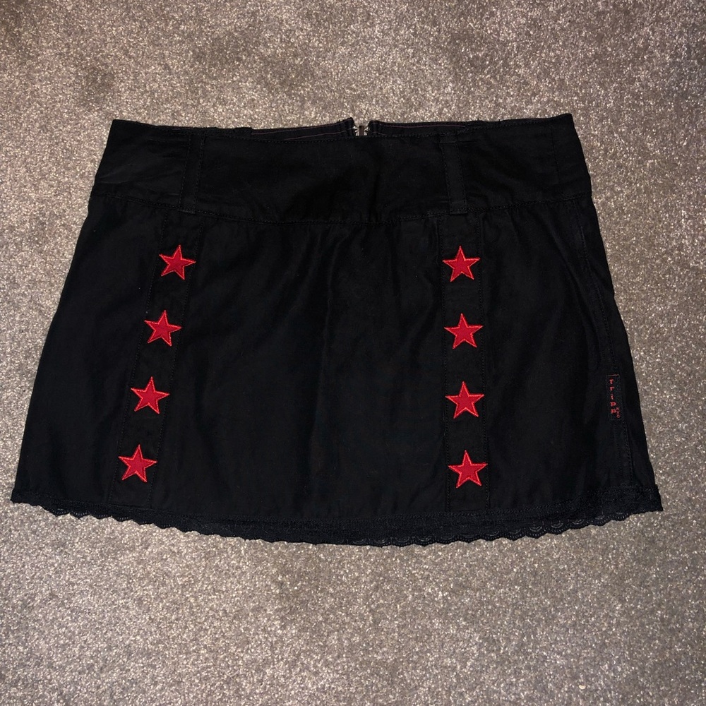 Tripp NYC Daang Goodman Vintage Reversible Mini Skirt Stars & Stripes Large